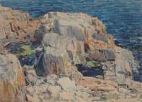 Rocks At Appledore, Isles Of Shoals - view 1
