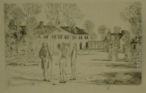 Bowling On The Green by Childe Hassam