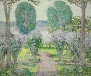 Altheas by Childe Hassam