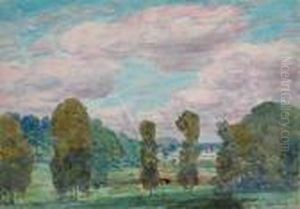 Landscape, New Hampshire by Childe Hassam