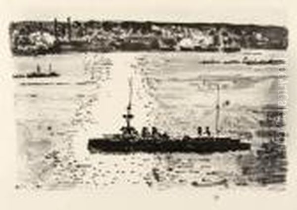 French Cruiser - view 1