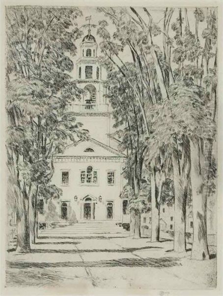 View Of A Colonial Church, Gloucester - view 1