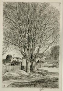 Maples In Early Spring by Childe Hassam