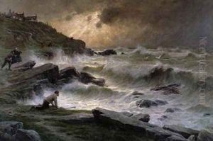 Wreckers off the Brittany Coast 1911