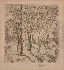 Spring, Central Park by Childe Hassam