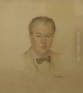 A Portrait Of Gentleman by Childe Hassam