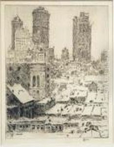Winter Innew York City by Childe Hassam