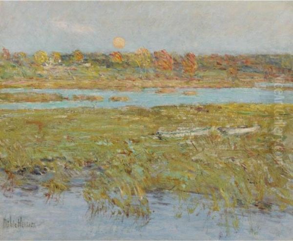 Harvest Moon (marsh And Meadow) - view 1