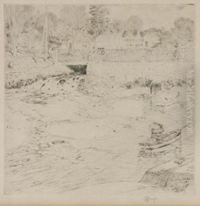 Old Lace (cortissoz/clayton 56) by Childe Hassam