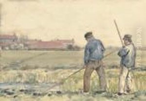 Scene In Holland by Childe Hassam