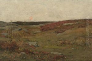 Sunrise-autumn by Childe Hassam