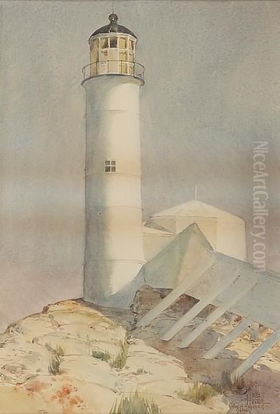 White Island Light, Isle Of Shoals - view 1