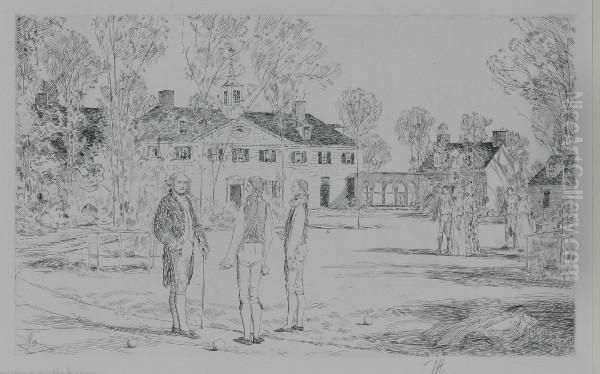George Washington At Mount Vernon - view 1