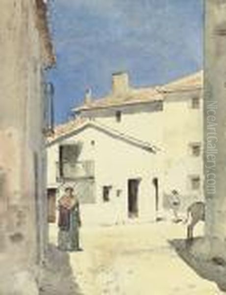 A Street In Denia, Spain - view 1