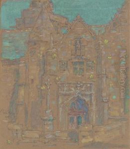 Brelevenez, Lannion, Cote Du Nord, France by Childe Hassam