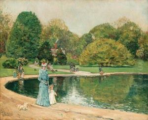 Central Park by Childe Hassam