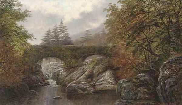 Pont-y-Pair, Betws-y-Coed, North Wales - view 1