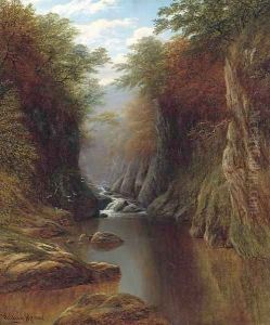 Fairy Glen, North Wales by William Mellor