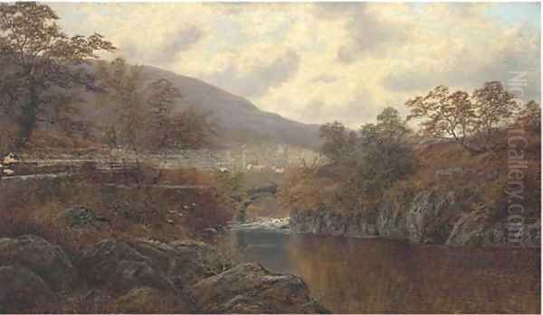 Pont-y-Aberglaslyn, North Wales - view 1
