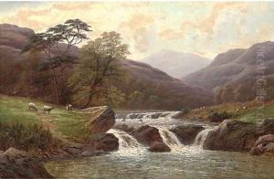 On the Conway, North Wales by William Mellor