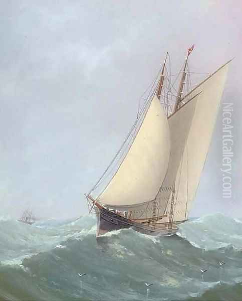 Housed topmasts - view 1