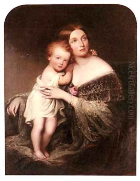 Portrait Of Princess Marie Baden Duchess Of Hamilton - view 1