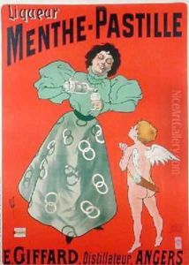 Poster advertising Menthe-Pastille by Ferdinand (Misti) Misti-Mifliez