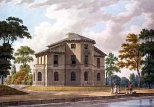 North East View of Sir Charles Azgills Villa at Richmond by Thomas Malton, Jnr.