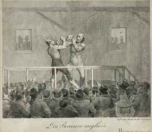 English Boxers by Charles Etienne Pierre Motte