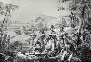Only the baytrees will grow without cultivation illustration for General Lallemand by Charles Etienne Pierre Motte