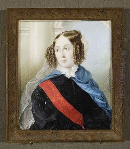 Portrait of Pelagia Skarbek nee Rutkowska Portrait of Pelagia Skarbek nee Rutkowska