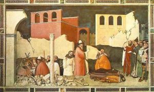 Pope St Sylvester's Miracle by Maso Di Banco