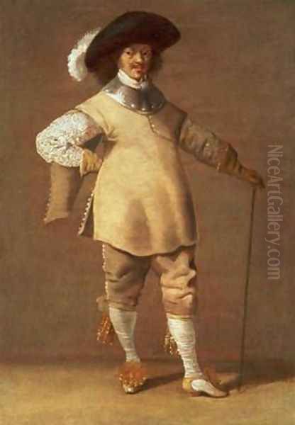 A Cavalier standing in an Interior 1635 - view 1