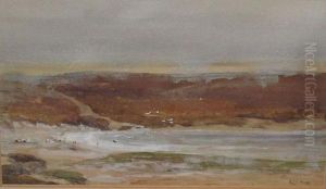 A Beach Below The Downs