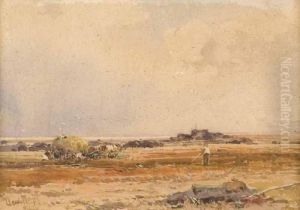 The Hay Cart by Claude Hayes