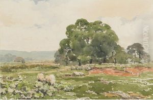 Shalford, Guildford by Claude Hayes