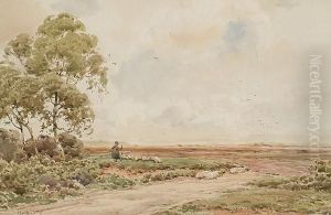 Near Lyndhurst, Hants by Claude Hayes