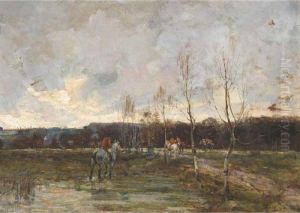 Landscape With Huntsmen