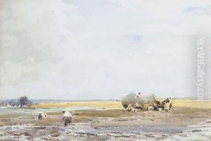 The Hay Gatherers by Claude Hayes