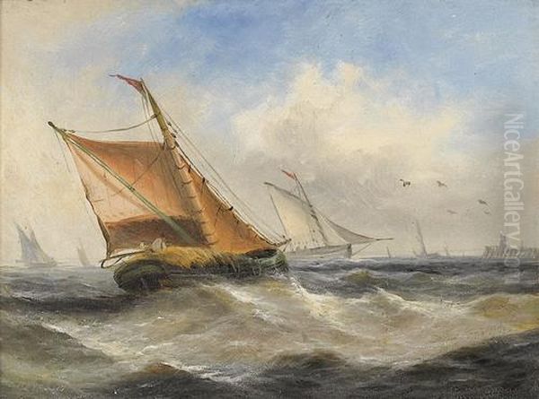 Hafenpartie Mit Segelschiffen - view 1
