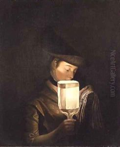 The Ballad Singer 1764 by Henry Robert Morland