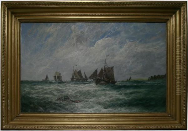 Segelfartyg Vid Kust - view 1