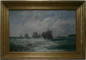 Segelfartyg Vid Kust