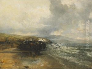 Breakers Off The Cornish Coast
