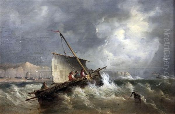 Fishing Boat Off The Coast - view 1