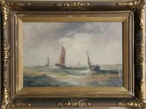 Fishing Boats Ii by Edwin Hayes