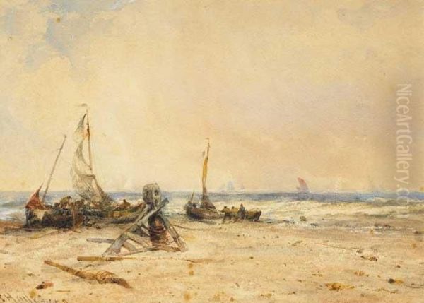 Hauling Boats Ashore - view 1