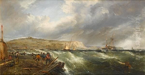 Hauling In After A Storm Off Dover - view 1