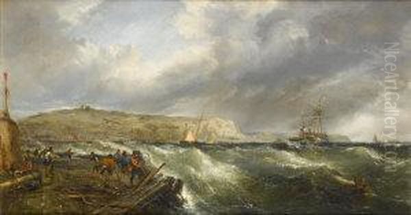 Hauling In After A Storm, Off Dover - view 1