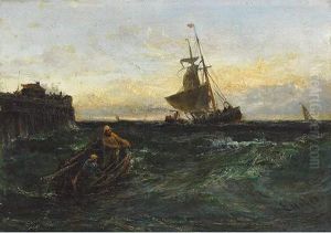 Fishing Off The Harbour Mouth